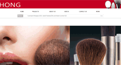 Desktop Screenshot of gh-cosmetics.com.tw